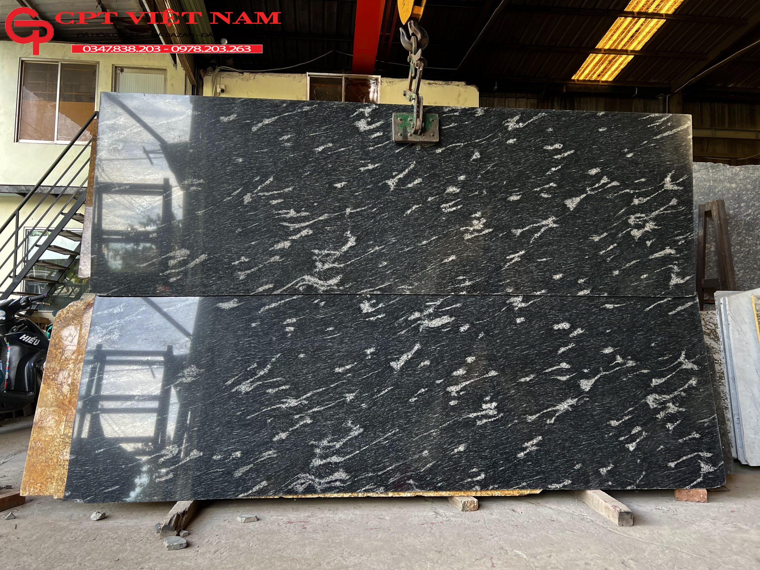 Đá granite đen cá tự nhiên