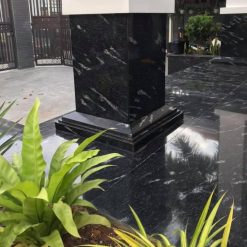 Đá granite đen cá tự nhiên lát nền nhà