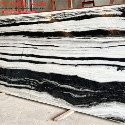 Vân đá Marle Panda White (trắng panda) cao cấp – CPT Việt Nam