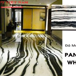 Đá Marble Panda White ốp lát biệt thự