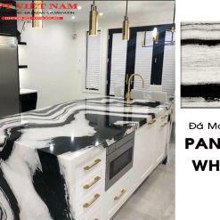 Đá Panda White tự nhiên ốp mặt bếp cao cấp