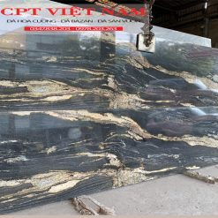 Đá hoa cương Titanium gold màu vàng đen tự nhiên - KHO ĐÁ CPT VIỆT NAM